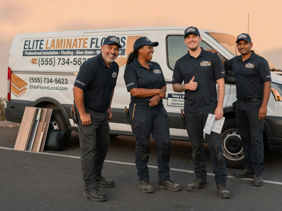 Laminate flooring installation company in Wellman, IA